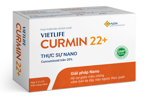 Curmin 22+ - sản phẩm chuyên biệt cho dạ dày tá tràng